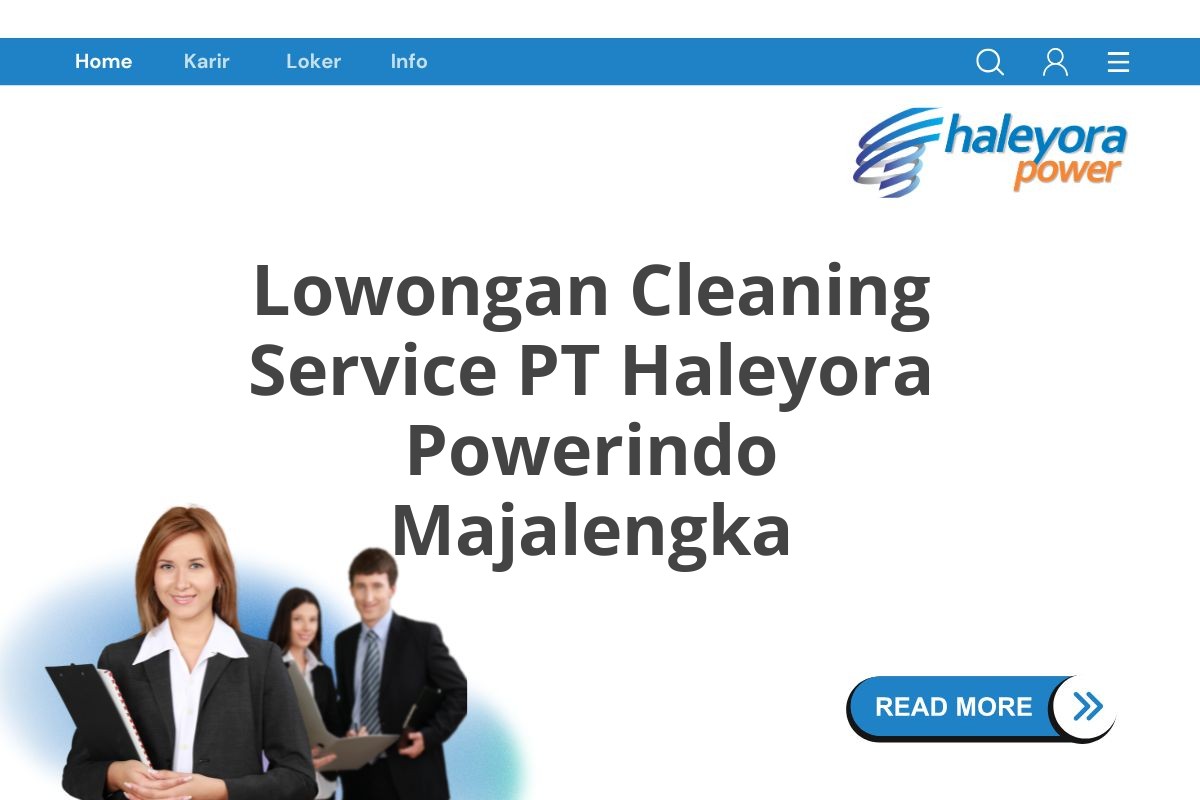 Lowongan Cleaning Service PT Haleyora Powerindo Majalengka