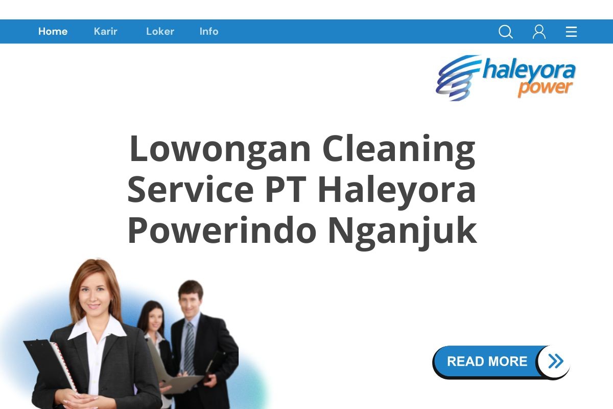 Lowongan Cleaning Service PT Haleyora Powerindo Nganjuk