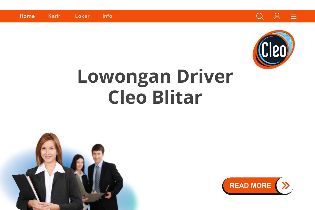 Lowongan Driver Cleo Blitar