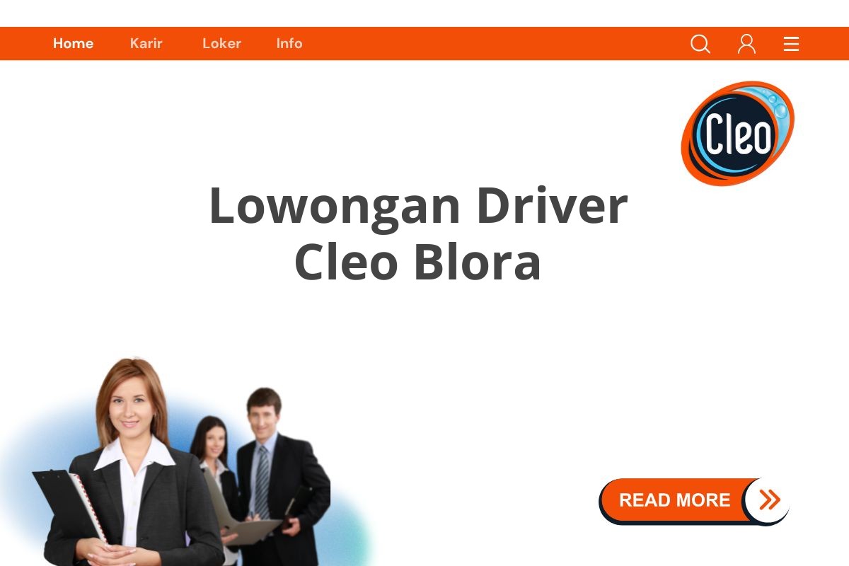 Lowongan Driver Cleo Blora