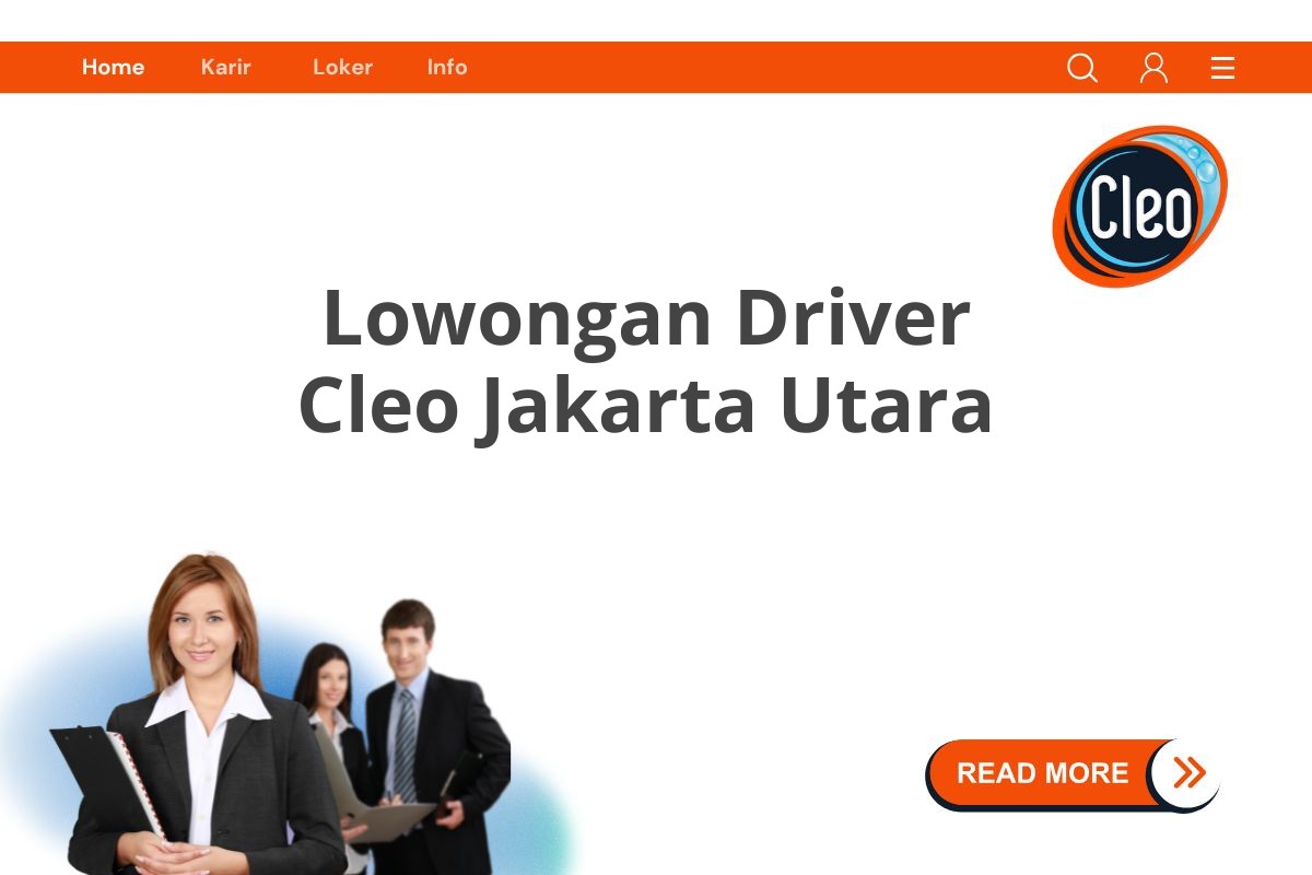 Lowongan Driver Cleo Jakarta Utara