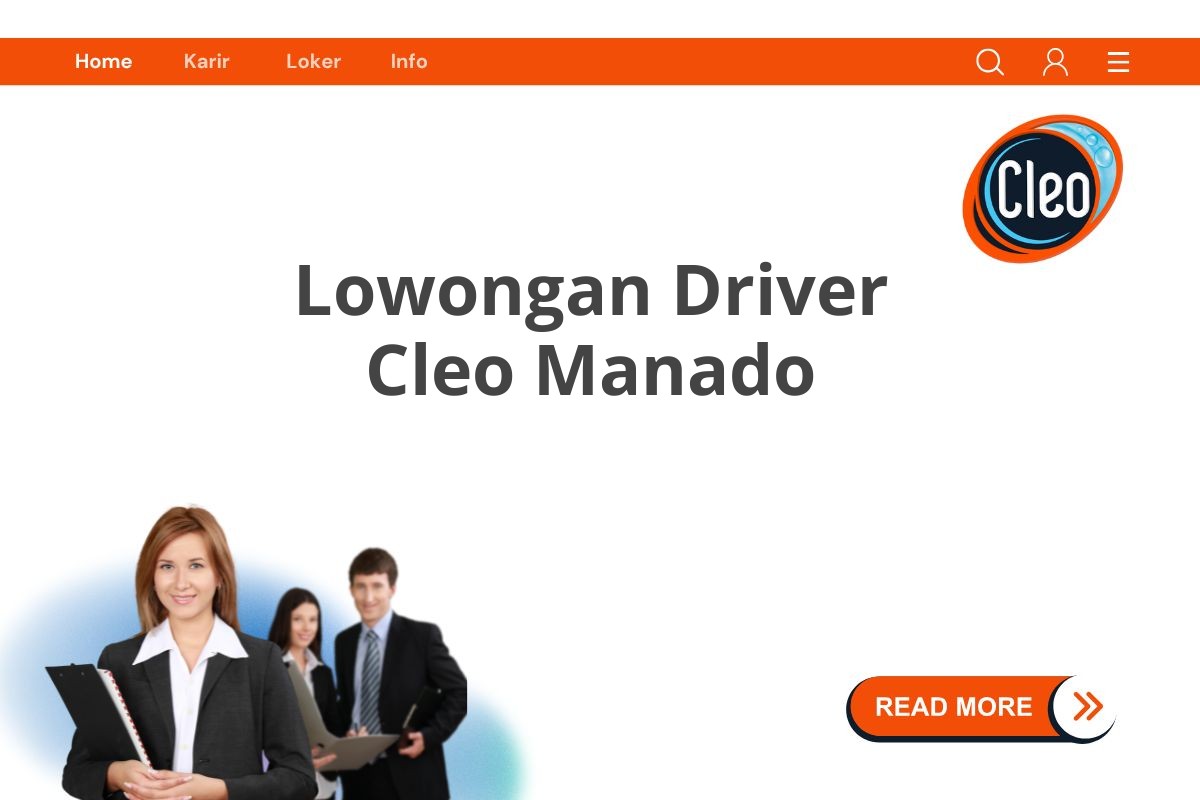 Lowongan Driver Cleo Manado