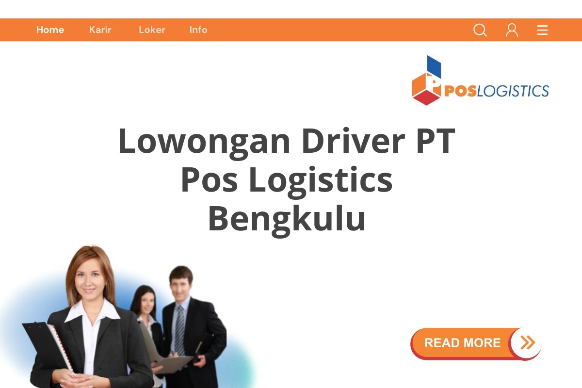 Lowongan Driver PT Pos Logistics Bengkulu
