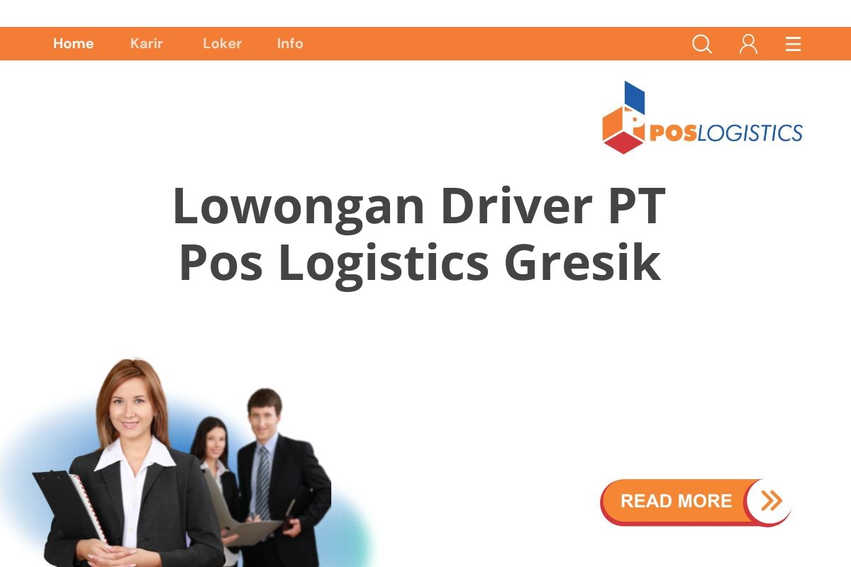 Lowongan Driver PT Pos Logistics Gresik