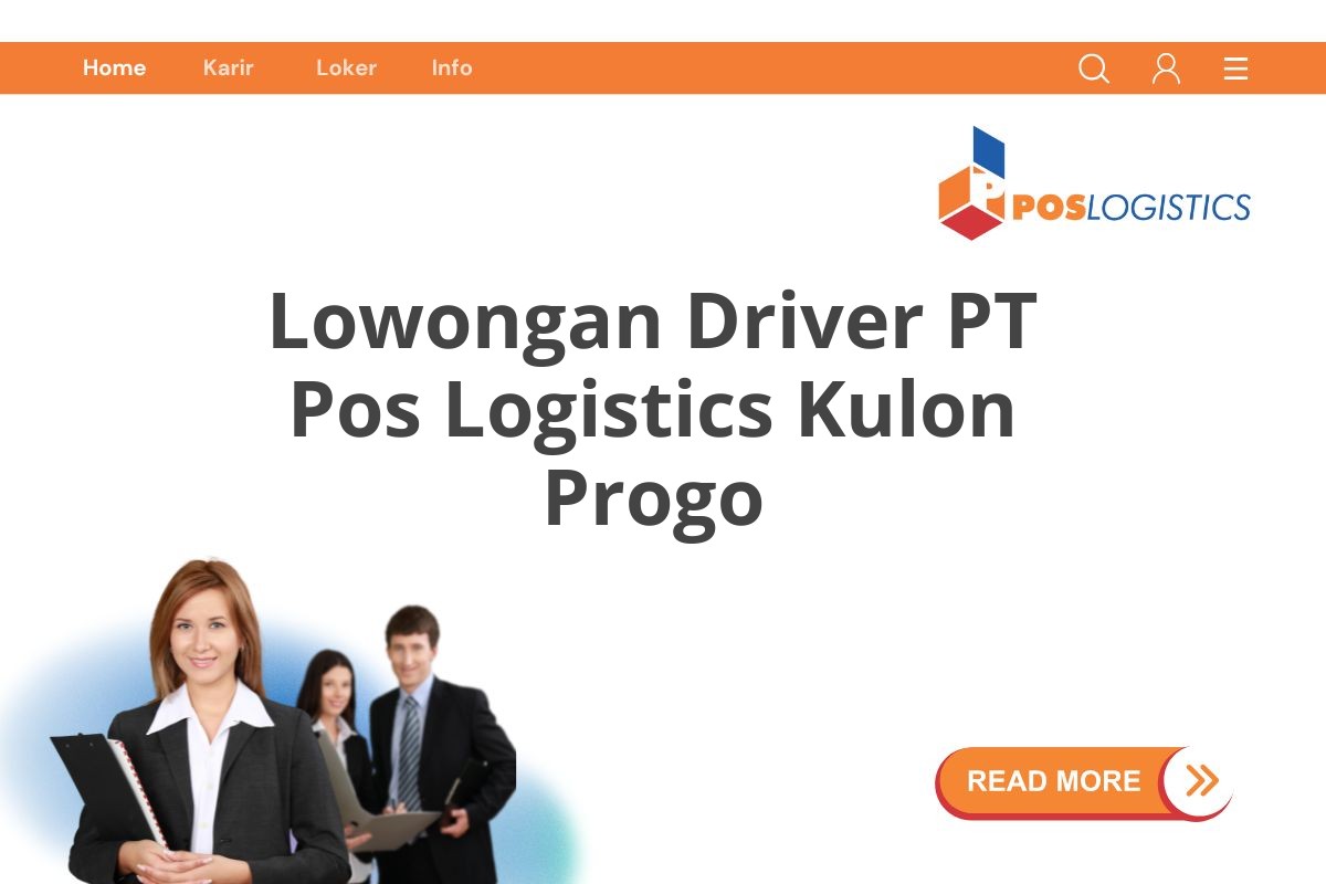 Lowongan Driver PT Pos Logistics Kulon Progo