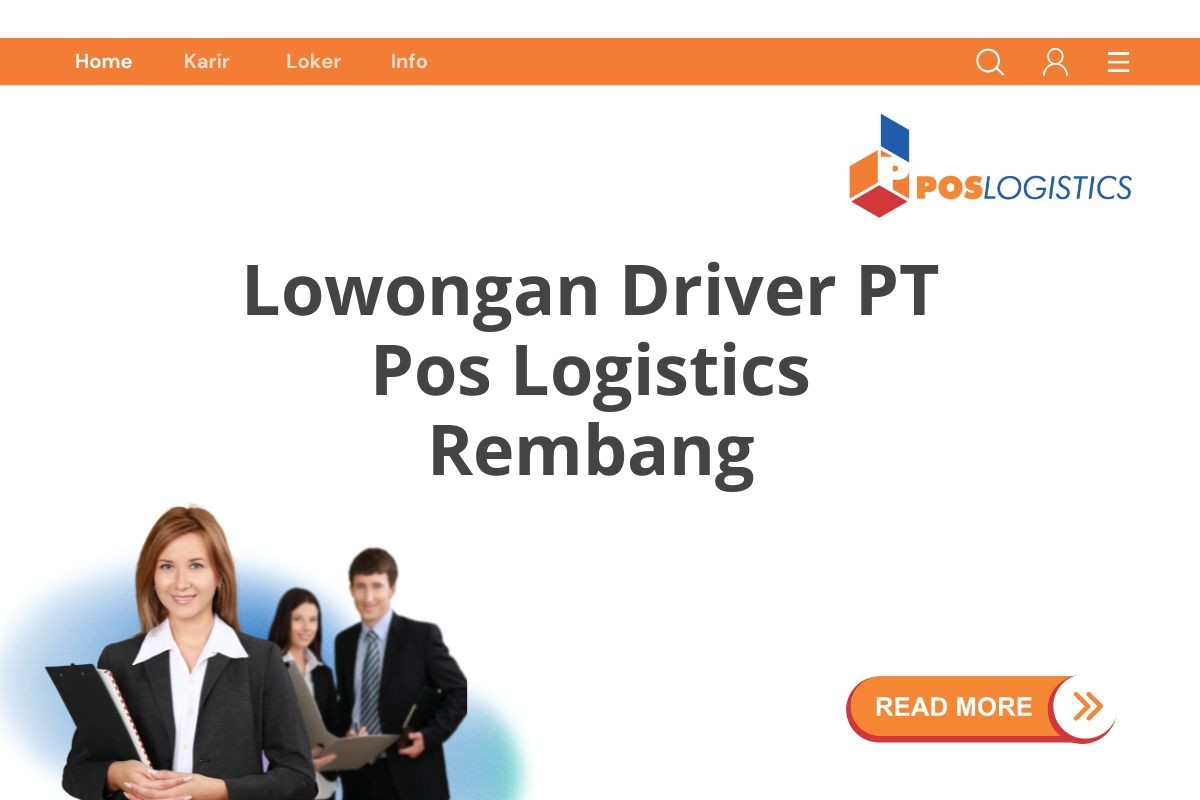 Lowongan Driver PT Pos Logistics Rembang