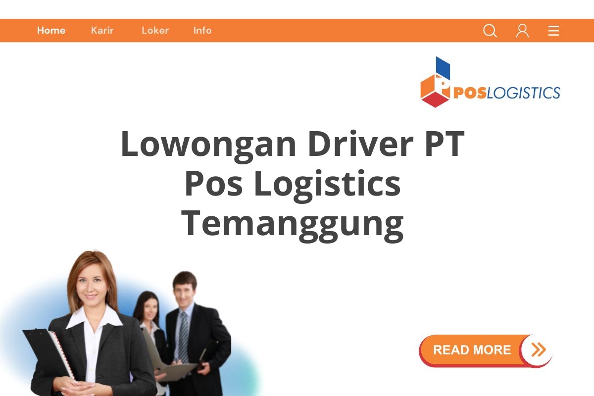 Lowongan Driver PT Pos Logistics Temanggung
