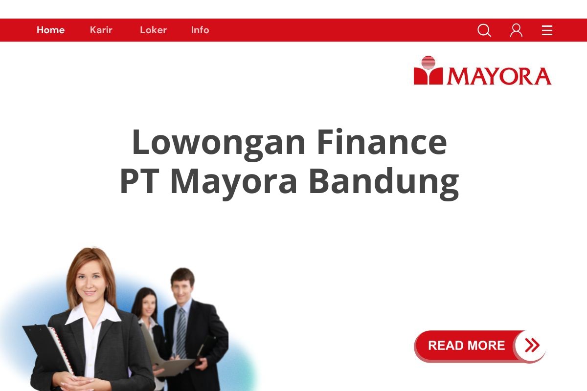 Lowongan Finance PT Mayora Bandung