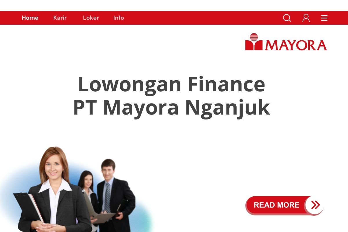Lowongan Finance PT Mayora Nganjuk