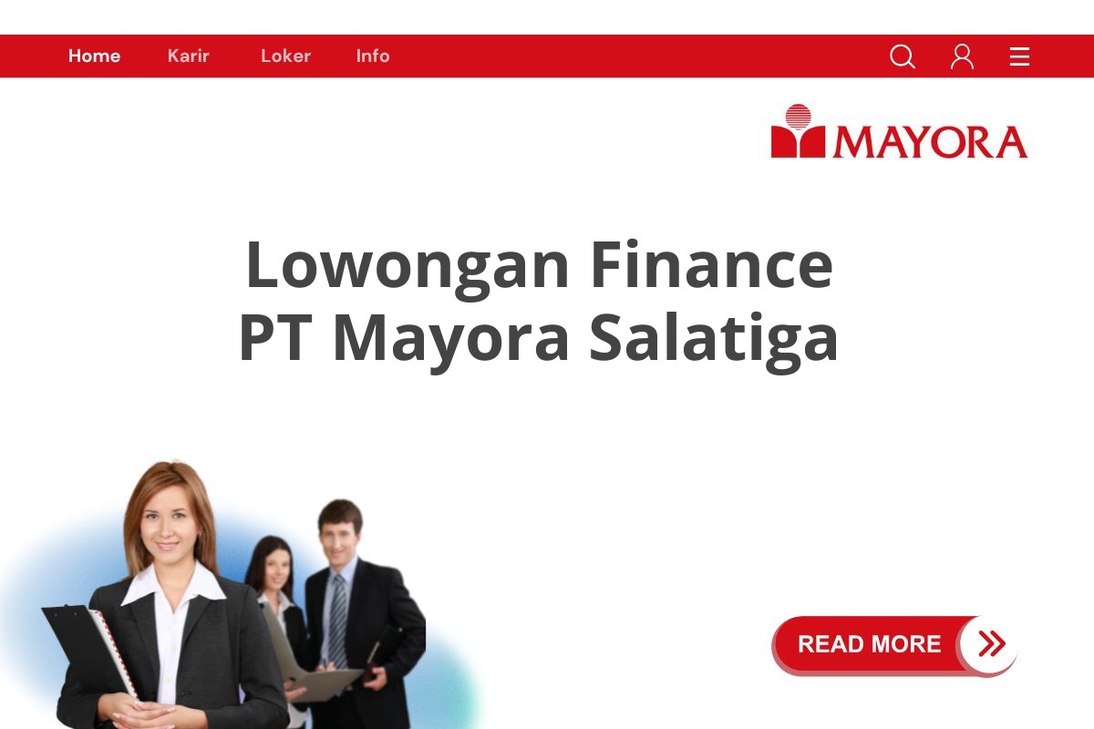 Lowongan Finance PT Mayora Salatiga