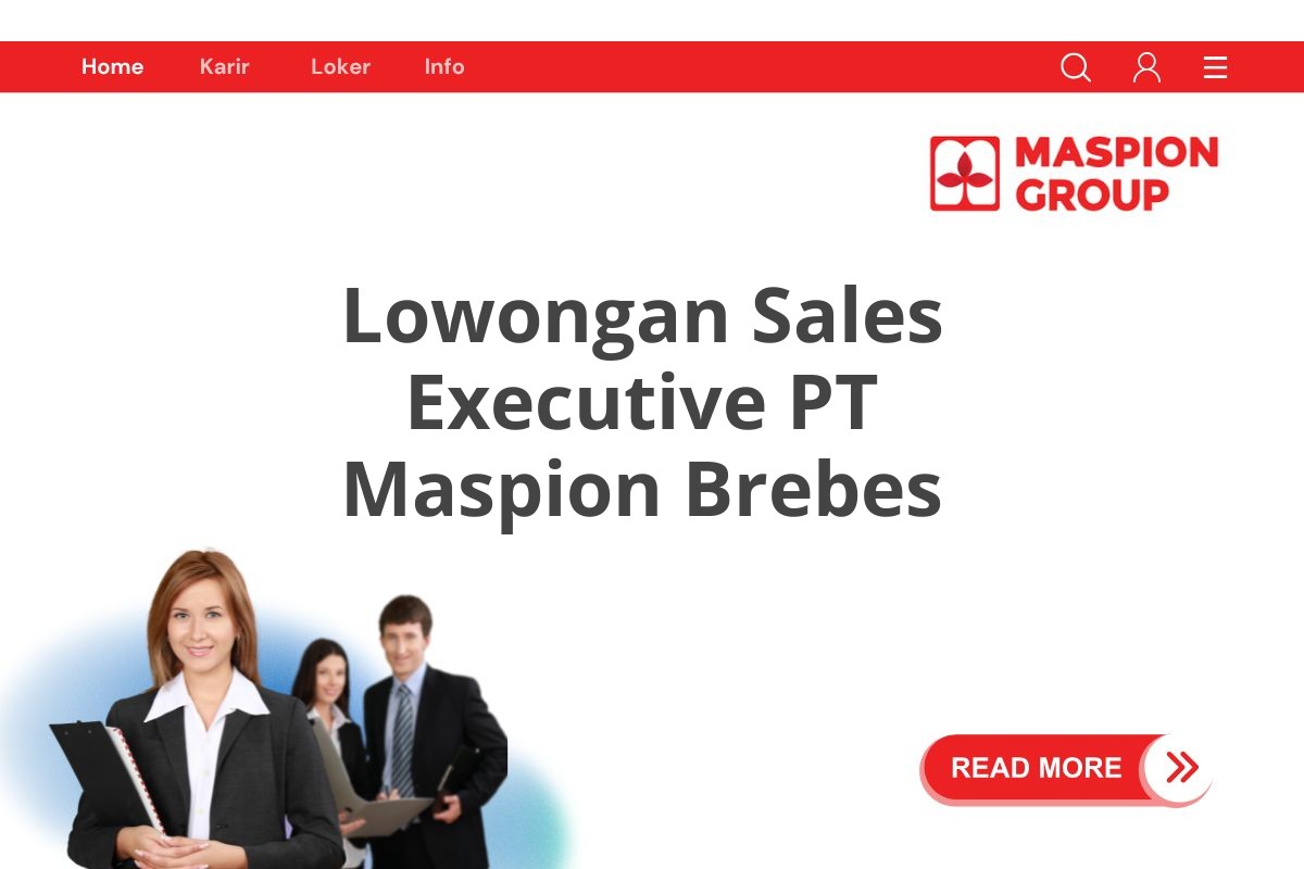 Lowongan Sales Executive PT Maspion Brebes