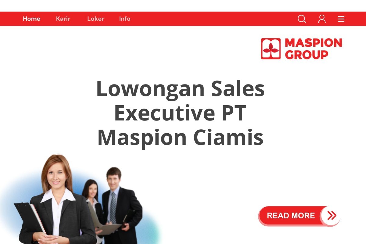 Lowongan Sales Executive PT Maspion Ciamis