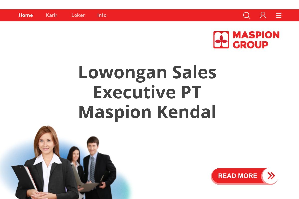 Lowongan Sales Executive PT Maspion Kendal