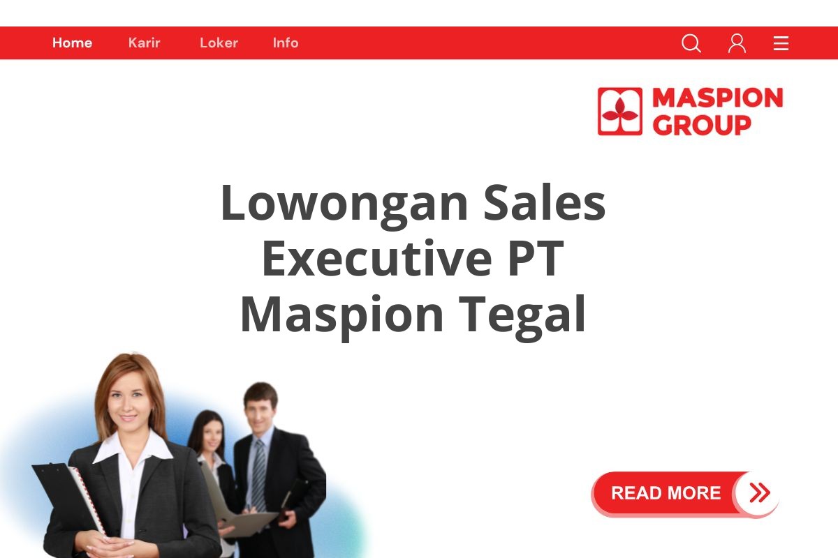 Lowongan Sales Executive PT Maspion Tegal